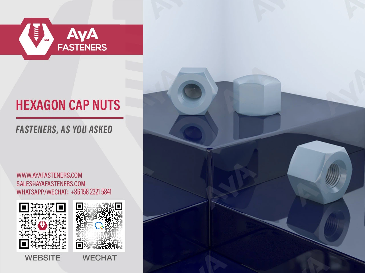 Hexagon Cap Nuts-AYA FASTENERS