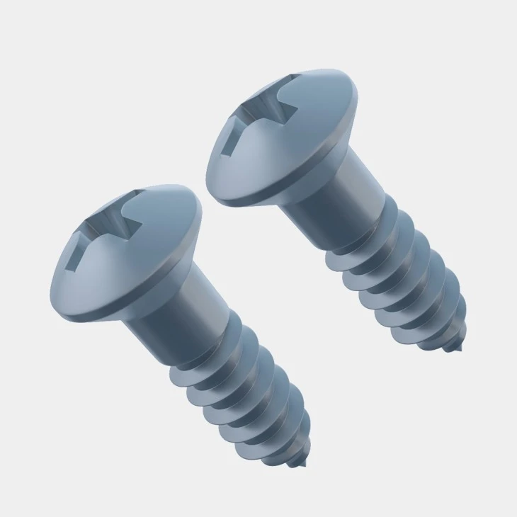 Raised Head Chrome Screws